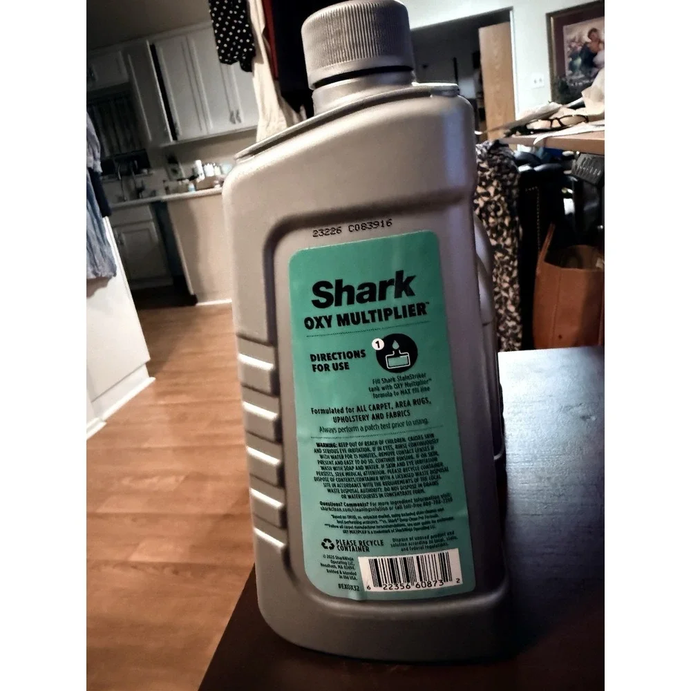 Shark Oxy Multiplier 32 Ounces‎ System Formula Two Stain Striker Power Rugs
